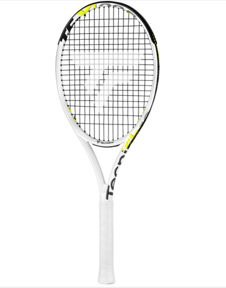 The TF-X1 285 tennis racket is a next-generation racket created to boost power all while maximizing stability, tolerance and comfort. 