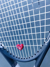 Load image into Gallery viewer, LOVE Tennis Racket Vibration Dampener - I LOVE MY DOUBLES PARTNER!!!
