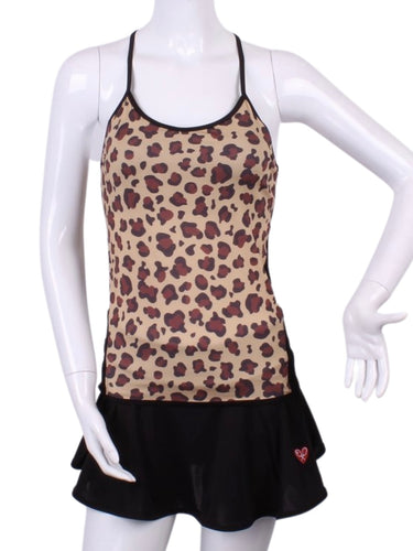 Leopard Tiny Tank - I LOVE MY DOUBLES PARTNER!!!