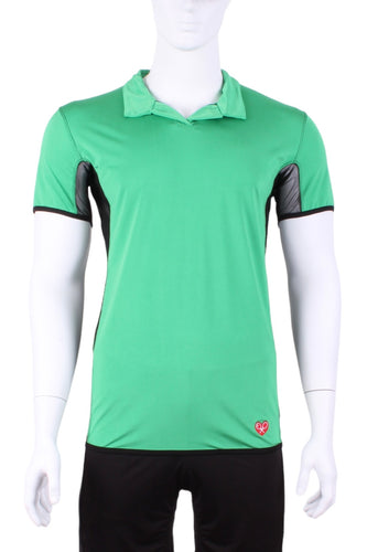 New for 2022 - Stay cool on the court with our men's original Polo Shirt. It is super soft and has light mesh on the sides for the hot summer day.